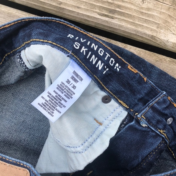 Aeropostale Distressed Rivington Skinny Jeans 30 - Picture 5 of 7